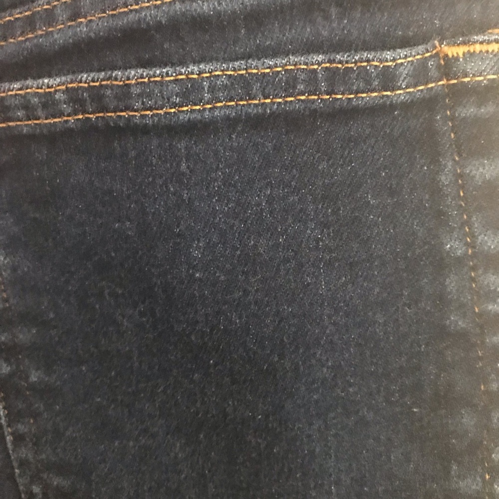 Theory Medium Wash Boot Cut Jeans - Picture 7 of 7